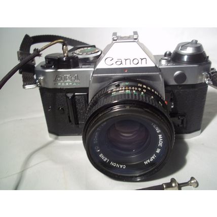 Canon AE-1 Program 35mm SLR Film Camera with 50mm 1:1.8*