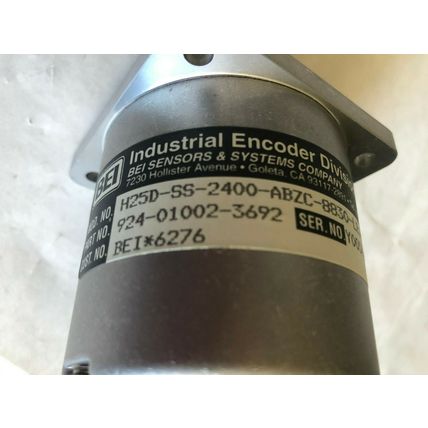 NEW BEI H25D-SS-2400-ABZC-8830-LED-SM18,924-0100  2-3692 INDUSTRIAL ENCODER,EW