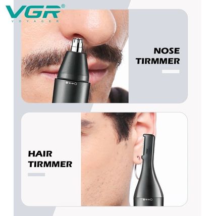 VGR Nose Hair Trimmer Mini Hair Trimmer Electric Nose Shaver Washable V-613