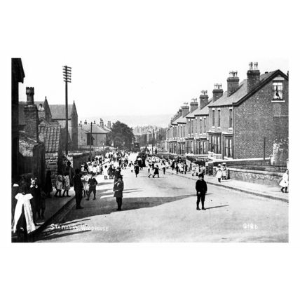 pu0736 - Station Road , Woodhouse , Yorkshire - print 6x4