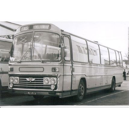 Black & White Photograph of Yelloway Motor Services Ltd. of Rochdale - NNC 853P