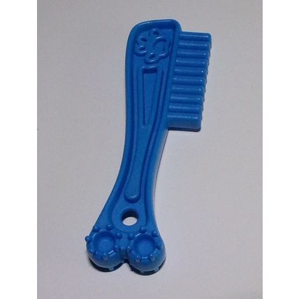 DOG PUPPY TOOTHBRUSH TEETHING CLEANING AVTIVITY CHEWY TREAT TOY RUBBER/NYLON ECO