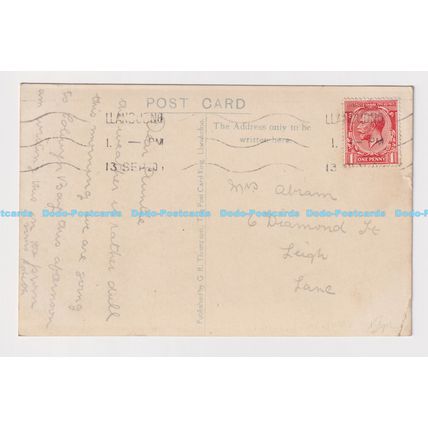 C015832 Llandudno. Entrance to Marine Drive. G. R. Thompson. The Post Card King