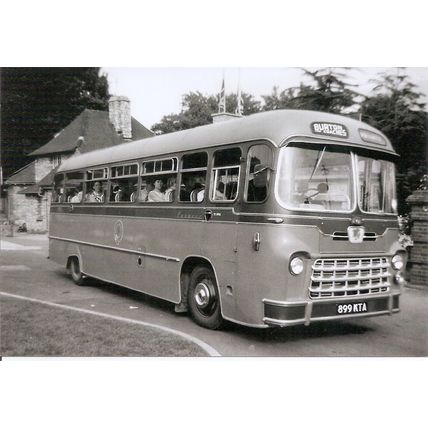 Black & White Photo of Burton’s of Brixham (J. M. Geddes & Son Ltd.) - 899 KTA
