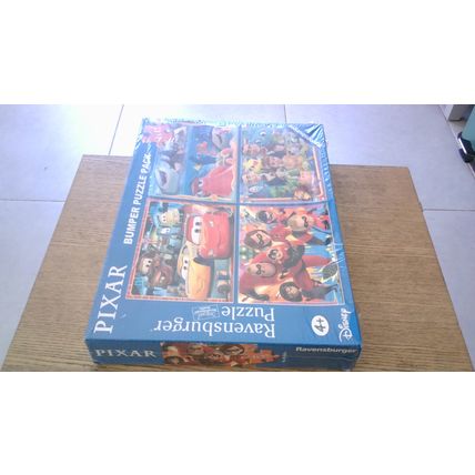PIXAR Bumper Puzzle Pack (4 x 42 Pieces) Ravensburger (2021) NEW & SEALED