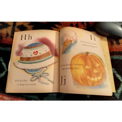 Little Golden Activity Book ABC Around The House (A) Edition All Intacted 1957