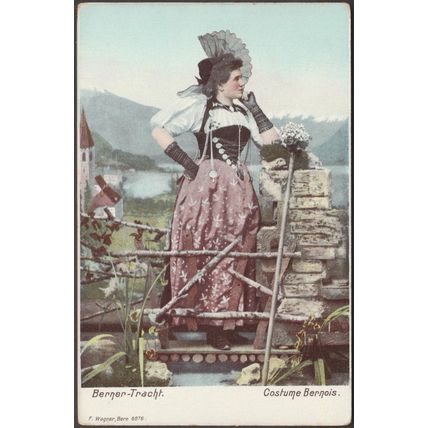 Berner-Tracht - Costume Bernois, c.1900-05 - Wagner AK