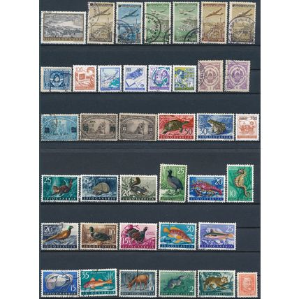 568 Stamp Selection - Yugoslavia - Used Hinged