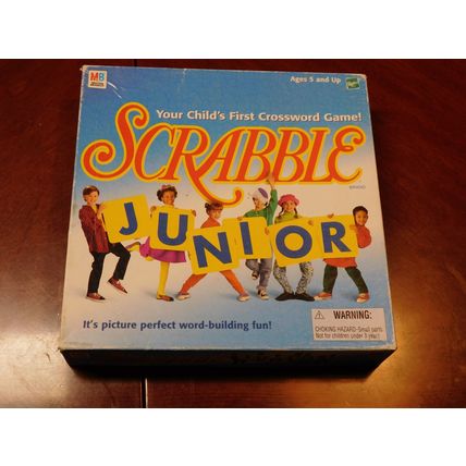 Scrabble Junior (1999 edition) replacement pieces parts - original box