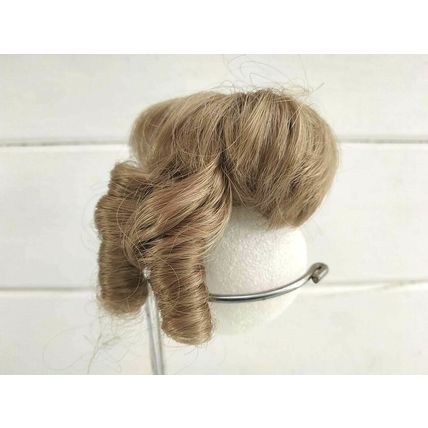 Kemper Originals Doll Wig 'Julien' Sausage Curls Dark Brown Blonde 6-7 8-9