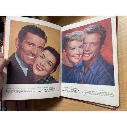 1952 "PICTURE PARADE 1952" HOLLYWOOD MOVIE STARS ILLUSTRATED HB BOOK (P3)
