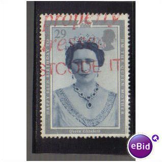 1990 GB 90TH BIRTHDAY QUEEN MOTHER F/U SG 1508