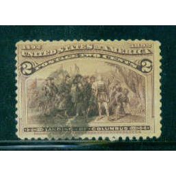 Used 231 2c Landing of Columbus Just Clears T1310