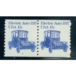 1906 17c Electric Auto Fine MNH Dry Gum CNP Left 2 W0176