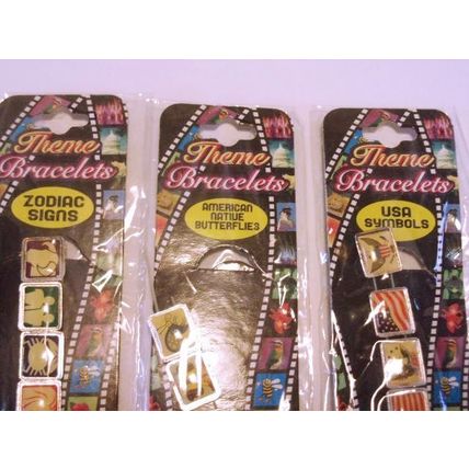 Lot of 9 Vintage Theme Bracelets New In Package Wear Sell Craft Jewelry