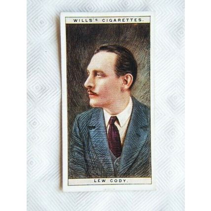1928 Wills Cinema Stars 1st No. 5 Lew Cody