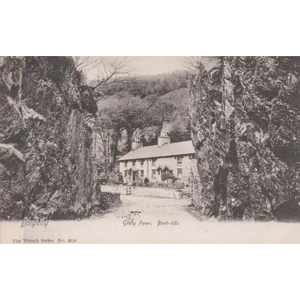 Graig Fawr Clwyd Bont-Ddu Antique Welsh Postcard