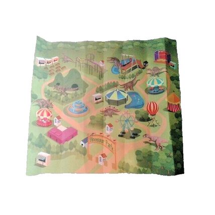 Kids Dinosaur Truck Toy Pull Back Storage Transport Carrier pls see description