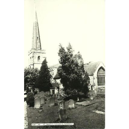 Gloucestershire NEWENT St Mary's Church Postcard (Frith NWT.48)