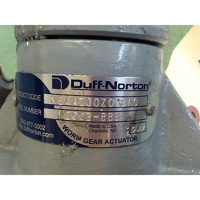 New DUFF-NORTON M2002-888 WORM GEAR ACTUATOR, LINEAR ACTUATOR MEAAZ00Z03BAC,TB