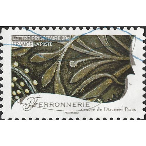 FRANCE, Ironwork, Musee de l'Armee, grey 2009, Priority 20g