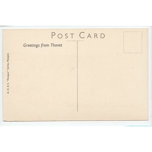 Palm Bay and Cliffs Cliftonville Postcard Kent Paragon Series G19