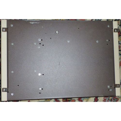 Steel project box Cream Brown 38x26x6.5 cm external