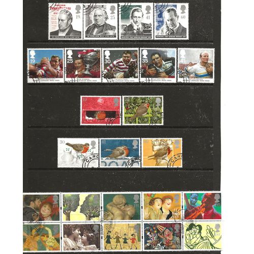 1995 All Commemoratives SG1848-1900 inc Greetings Very Fine Used Year Set.