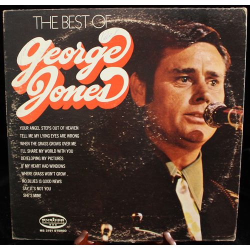 Musicor MS-3191 - "The Best Of George Jones" - country stereo LP
