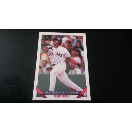 1993 Topps Card # 725 Billy Hatcher Excellent-Mint (6) Boston Red Sox