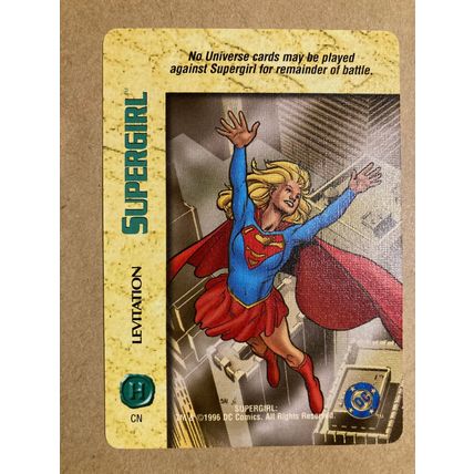 DC OverPower CCG: Special CN Supergirl Levitation (A) 1996 Fleer Skybox