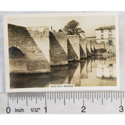 1938 Senior Service Bridges of Britain 40 Bidford Bridge, Warwickshire