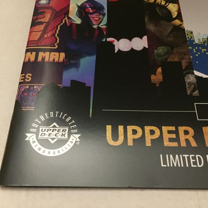 Marvel Upper Deck Gallery Limited Edition Premium Art Prints Product Guide