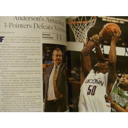 THE ROAD TO SAN ANTONIO & NEW ORLEANS 2003-04 U CONN HUSKIES BASKETBALL CHAMPION