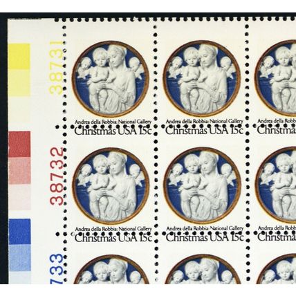 1768, MNH 15¢ Perf Shift Error Full Sheet of 100 Stamps - Stuart Katz