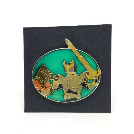 1990s Kamen Rider Kuuga Pin Badge (04) - TOEI Japanese Anime Masked Rider