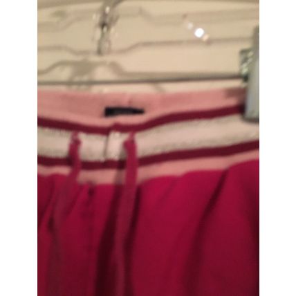 Skechers Girls Pink Athletic Cargo Track Pants Pockets Size Medium