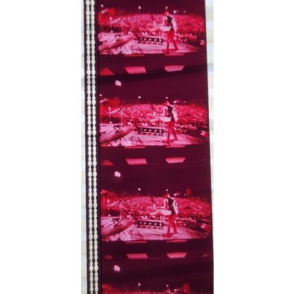 ALICE COOPER. Pk MTP - c055C . 1 STRIP OF 5 - 35MM FILM CELLS.