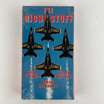 Blue Angels: The Right Stuff - High Flying Death Defying Aerial Wizardry VHS New