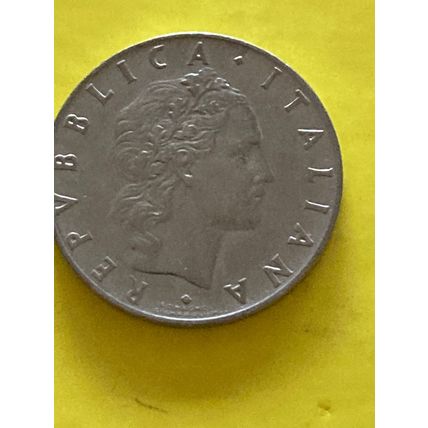 Umlaufmünze Italien 50 Lire 1977