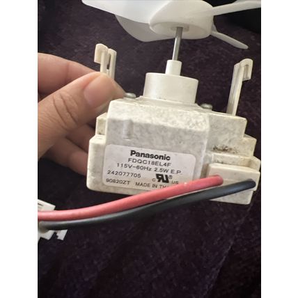 242077705 OEM Evaporator Fan Motor For Kenmore Refrigerator