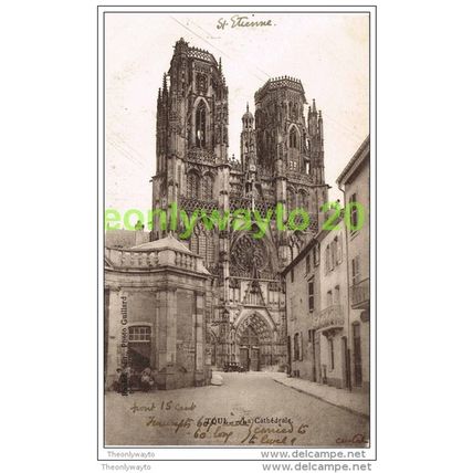 TOULE, LA CATHEDRALE (2), MEURTHE ET MOSELLE, FRANCE, 1910/20s?, Postcard