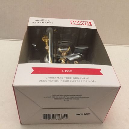 New Hallmark Marvel Loki Figure Ornament