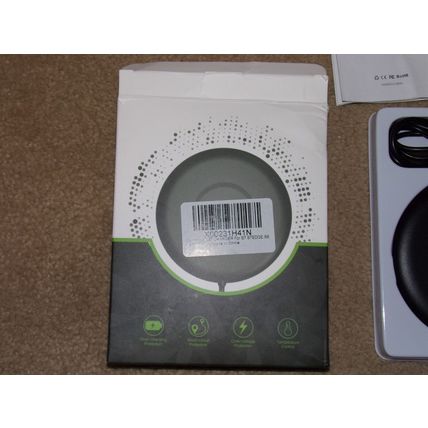 Wireless Charger Pad for iPhone Xs/X/XS Max XR/8/8+/7+/8 Plus Galaxy S10/S9/S9+