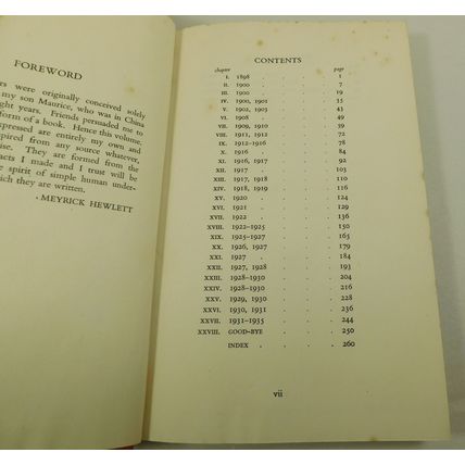 Vintage Biography Book Forty Years In China M Hewlett 1944 HB With Plans & Map