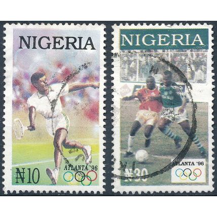 Olympic Games, Atlanta: 10N & 30N - Nigeria 1996 - F H - SG 710 & 712