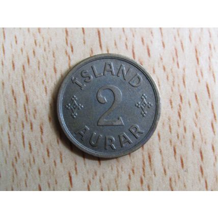 Iceland 1940 2 Aurar Coin