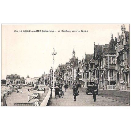 44 - La Baule-Escoublac - remblai vers le casino