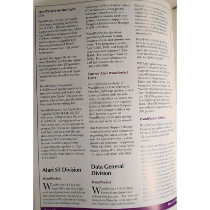 WPCorp Report, March 1988, WordPerfect Corporation