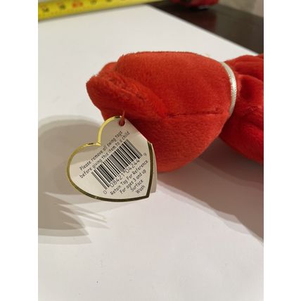 NWT Ty Beanie Baby “Osito” Red Bear Mexico Flag Stuffed Animal Plush Collectible